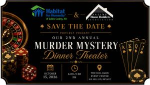 murder mystery flyer
