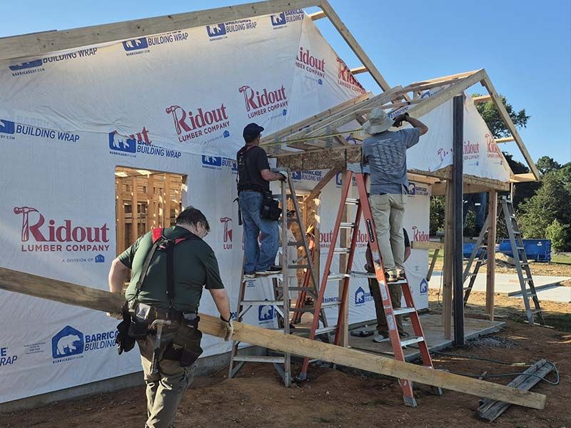 volunteering at habitat saline county